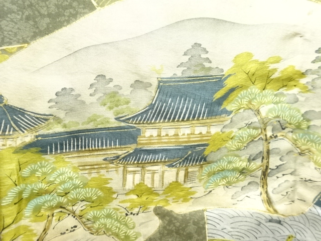 Japanese Kimono / Zugawari Silk